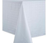 Nydel Nappe damassé Venezia (Blanc, Carré 160 x 160 cm)
