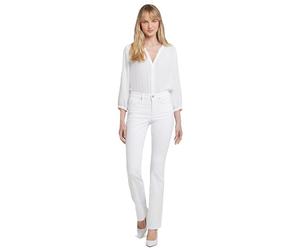 NYDJ Barbara Jean Bootcut en Denim pour Femme, Blanc (Optic White), 34