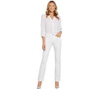 NYDJ Marilyn Straight Denim Jeans, Blanc (Optic White), 8 33 Femme