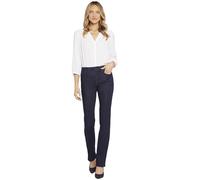 NYDJ Marilyn Straight Denim Jeans, Rinse, L Femme