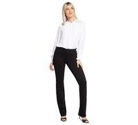 NYDJ Marilyn Straight Leg Color Jeans, Noir, 46 Femme
