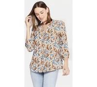 NYDJ Pintuck Blouse Ocean Dream Taille: M | Chemisiers Outlet | Femme
