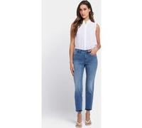 NYDJ Sheri Ankle Fray Hem Bilbao Crest Taille: 32 | Pantalons slim Outlet | Femme |