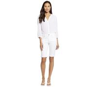 NYDJ Women's Briella Roll Cuff Jean Short, Optic White, 8