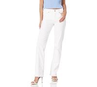 NYDJ Women's Petite Size Marilyn Straight Leg Jeans, Blanc (Optic White), 38 Femme
