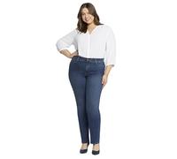 NYDJ Women's Plus Size Marilyn Straight Leg Jeans, Cooper, 16W