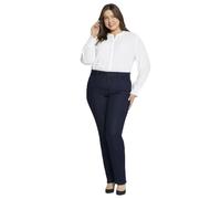 NYDJ Women's Plus Size Marilyn Straight Leg Jeans, Rinse, 22W