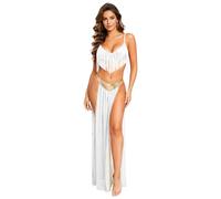 Nyeemya Adulte Ensemble Danse Du Ventre Costume Orientale Lingiere Uniforme Argent M