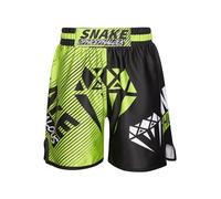 Nyeemya Short de Boxe Enfant Garcon Gymnastique Short Enfant MMA Kickboxing Pantalon Court de Sport Kick Boxe Entraînement Grappling Muay Thai Combat Type E 11-12 Ans
