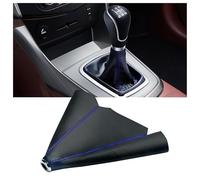 NYFDUAH Housse de Levier de Vitesse en Cuir PU pour Volvo S40 S60 S80 S90 XC40 XC60 XC90 C30 C70 V40 V60 V90 S90 S60L Soufflet Levier Housse Vitesse Accessoire spécifique Housse de Vitesse,C