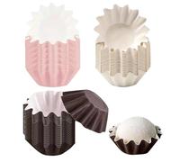 NYGGTYK 150 Morceaux De Doublure De Fusion De Cire, Plateau en Papier Multi-Fonctionnel Anti-Huile, Plateau en Papier Réutilisable, Accessoires De Bougies