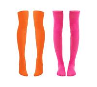 NYGGTYK 2 Paires De Chaussettes Sur Le Genou Pour Femmes, Chaussettes Élastiques Et Molles, Accessoires De Vêtements, Chaussettes À La Mode, Bas Chaud