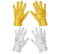 NYGGTYK 2 Paires De S À Paillettes, des S De Paillettes Élés, des S D'Acteur Créatifs, des Hommes Et des Femmes Universels, Une Décoration De Costumes De Scène De Fête De Festival.