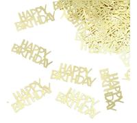 NYGGTYK Confettis De Joyeux Anniversaire 20G, Décoration De Table À Manger, Décoration De Fête, Confettis Paillettes, Jet De Confettis, Fournitures De Fête