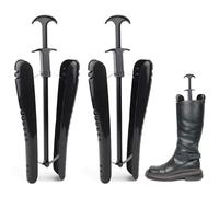 NYGGTYK 1 paire d'embauchoirs moulés pour bottes, tendeurs de bottes, tendeurs de chaussures réglables pour bottes mi-hautes, bottes de neige et bottes en cuir, Noir , 29 cm