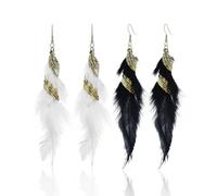 NYGGTYK Paires De Boucles d'oreilles avec Alliage De Printemps, Boucles d'oreilles Créatives, Boucles d'oreilles De Remorque Longues, Boucles d'oreilles Rétro