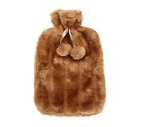 Nyika bouillotte isolées | Housse bouillotte Mignonne en Fausse Fourrure Douce 2 litres,Couverture Souple pour Bouteille d'eau Chauet Froi6 à 8 Heures pour Garder au Chaud AI