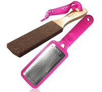 NYK1 MEGAFILE Rose Lime à pieds Pédicure Râpe ORIGINALE avec SMOOTHIE Courbé Limited Edition Combo Super Aiguisé Extra Large Micro Limes UNIQUES chez NYK1 MEGA LIME Râpe à pieds