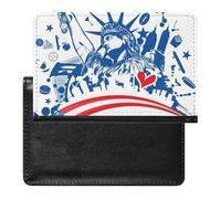 NYKVTG Protecteur De Carte De Vaccination Amérique Portefeuille Pochette Etui De Protection