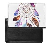 NYKVTG Protecteur De Carte De Vaccination Attrape-Rêves Portefeuille Pochette Etui De Protection