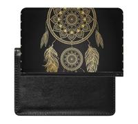 NYKVTG Protecteur De Carte De Vaccination Attrape-Rêves Portefeuille Pochette Etui De Protection