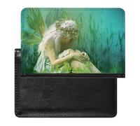 NYKVTG Protecteur De Carte De Vaccination avec des Ailes Portefeuille Pochette Etui De Protection