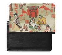 NYKVTG Protecteur De Carte De Vaccination Culture Ancienne Portefeuille Pochette Etui De Protection