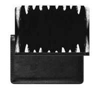 NYKVTG Protecteur De Carte De Vaccination Dents De La Bouche Portefeuille Pochette Etui De Protection