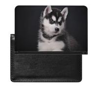 NYKVTG Protecteur De Carte De Vaccination Husky Portefeuille Pochette Etui De Protection