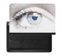 NYKVTG Protecteur De Carte De Vaccination Œil Portefeuille Pochette Etui De Protection