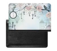 NYKVTG Protecteur De Carte De Vaccination Oiseaux Portefeuille Pochette Etui De Protection