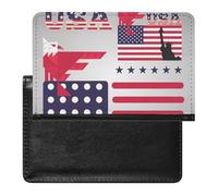 NYKVTG Protecteurs De Carte De Crédit Amérique Portefeuille Poche À Monnaie Accessoire De Voyage