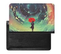NYKVTG Protecteurs De Carte De Crédit avec Parapluie Portefeuille Poche À Monnaie Accessoire De Voyage