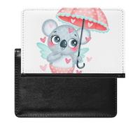 NYKVTG Protecteurs De Carte De Crédit Parapluie Raton Laveur Portefeuille Poche À Monnaie Accessoire De Voyage