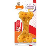 Nylabone 491625 - COMMUTATEUR KVM - Jouet à Mâcher Goût Fromage pour Les Gros Chiens Jusquà 23 kg