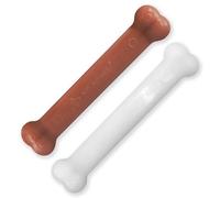 Nylabone 982903 Dura Power Chew, en forme d'os, double emballage avec saveur de bacon et de poulet