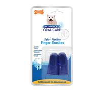 Nylabone Advanced Oral Care Dog Doigt Brosse, Lot de 2