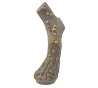 Nylabone Alternative au bois, jouet à mâcher qui ne laisse aucun dégât et qui n’a aucune écharde, en forme de bois de cerf, arôme gibier, pour les chiens de moyenne taille (jusqu’à 16 kg), Chiens à mâchouillage puissant/extrême