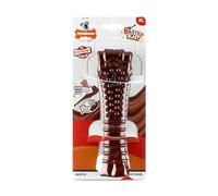 Nylabone, Basted Blast, Effet à mâcher extrêmement Fort, Jouet pour Chien en Nylon résistant, Forme d'os, Os à mâcher Durable, Goût : Bacon et Steak, Extra Grand, pour Chiens de Plus de 23 kg