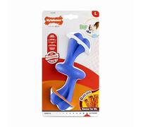 Nylabone, Effet à mâcher extrêmement Fort, Jouet à mâcher interactif avec os Qui Roule, Goût Bacon, Grand - pour Chiens jusqu'à 23 kg