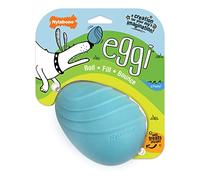 Nylabone Eggi Jouet interactif pour chien de petite taille - Jouet flottant léger rebondissant pour chien pour jeu créatif et exercice pour chien
