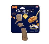 Nylabone Gourmet Style Strong Chew Stick Dog Toy Stick Peanut Butter Medium / Wolf (1 Count)