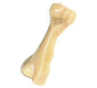 Nylabone Extreme Tough Dog Chew Toy Monster Beef Thigh, Cleans Teeth, Beef Flavo