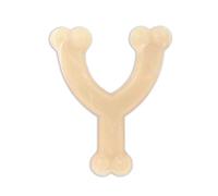 Nylabone Jouet à mâcher Dura Chew Extrême – Os en forme de vœu – Poulet – M (jusqu'à 16 kg)