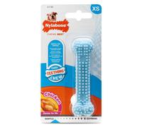 NYLABONE-Os de dentition Nylabone pour chiot saveur poulet taille XS bleu