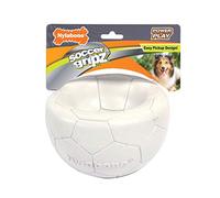 Nylabone Power Play Gripz Balle de Football pour Chien avec Motif Facile à ramasser, Taille M - 14 cm