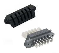 Nylon 6 broches pour Bosch pour vélo électrique pour batterie en nylon 6 | Contacts en bronze phosphoreux, charge de courant 15 A, résistant à la corrosion, pour Bosch pour batterie