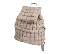 Nylon Backpack - Puffy School Bag for Women, 16.12 Inch Lightweight Backpack with Multiple Compartments, Soft Durable Material Carry Bag, Trendy Design with Style Women for Travel Hiking Gym