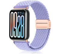 Nylon Bracelet Pour Xiaomi Smart Band 9 Pro/8 Pro/Xiaomi Watch 5/Watch 4, Hommes Femmes Nylon Tressé Magnétique Bracelets De Remplacement Pour Xiaomi Mi Band 8 Pro/Band 9 Pro[Wpj4191544]