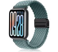 Nylon Bracelet Pour Xiaomi Smart Band 9 Pro/8 Pro/Xiaomi Watch 5/Watch 4, Hommes Femmes Nylon Tressé Magnétique Bracelets De Remplacement Pour Xiaomi Mi Band 8 Pro/Band 9 Pro[Wpj4191542]